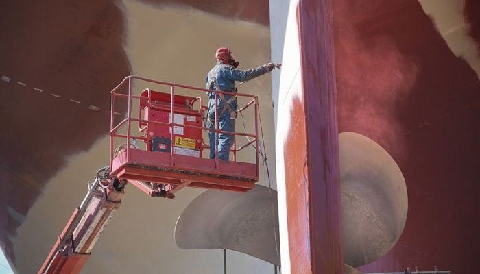 Jasa Cat Kapal Anti Korosi dengan POLINTEK Protective Coating