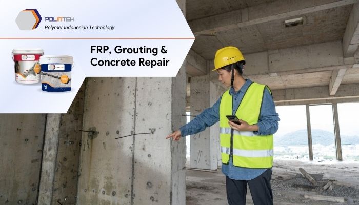 Jasa Perbaikan Beton Retak, Bocor & Menipis dengan Composite Repair