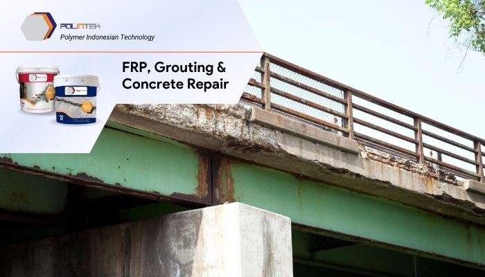 Jasa Perkuatan Struktur Jembatan Beton dengan FRP Wrapping Composite
