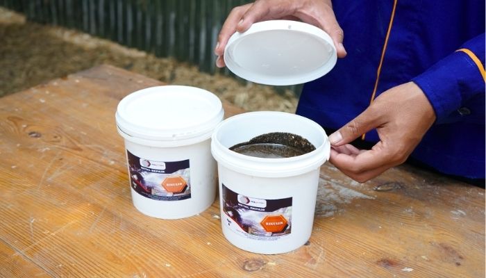 Jual Metal Repair Paste Berbasis Polimer untuk Perbaikan On Stream Leak   