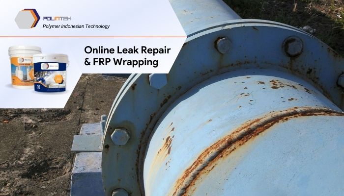 Perbaikan Joint Welding Struktur Logam dan Beton dengan POLINTEK Repair   